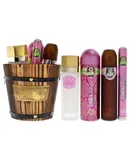 Cuba Jungle Snake by Cuba for Women - 4 Pc Gift Set 3.3oz Eau de Parfum , 1.7oz Eau de Parfum , 6.6oz Body Spray, 4oz Body Lotion