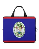 Flag Of Belize Laptop Bag Women Man 10 12 13 15 17 Inch Office Notebook Travel Computer Handbag Waterproof Bag Notebook Cover