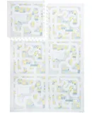 Premium Baby Foam Play Mats -Stylish Floor & Exercise Puzzle Mat for Toddlers & Kids6 Soft, Non-Toxic, Odorless, Peel-resistant Foam Tiles -6ft x 4ft -1