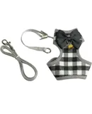 Special I-shaped cat traction rope, anti-running rabbit and dog traction rope, adjustable pet supplies, size M, suitable for 6-9KG pets