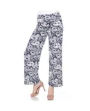 Women's Floral Paisley Palazzo Pants