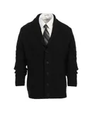 Gioberti Mens Heavy Weight Shawl Collar Knitted Regular Fit Long Sleeve Cardigan