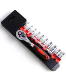 Set of 12, Socket Wrench Set, Insert Angle 6.35mm (1/4 