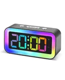 Digital Alarm Clock - Easy to Operate, Large Night Light, Alarm Clock, Snooze Function, Omni-directional Brightness Adjuster, LED Digital Display