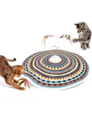 Claw Kicker Hanging Scratch Pillow Cat Toy Brown, One Size