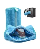 Shoe washing machine bag, Laundry Bags，Laundry shoe bag for washer and dryer, 2 pc-Blue
