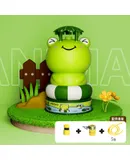 Flying water spray shower animal water toy summer rotating bathroom sprinkler watering household children's toys-[Frog sprinkler] - (with interface + faucet + 5 meters water pipe)