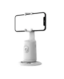 Auto Face Tracking Tripod, 360° Rotation Face Body Phone Camera Mount Smart Shooting Phone Tracking Holder with Remote,No App, Gesture Control,Smart Shooting Holder for Vlog, Streaming,Tiktok