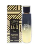 Ego Gold by New Brand for Men - 3.3 oz Eau de Toilette