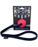 Dog Ball Tug with Handle Biotug Fetch Toy Rubber Reward Toys Large Dogs Durable Indestructible Aggressive Chewers Pitbull Dobermann Rottweiler Shepherd (MD/LG, Ruby Red)