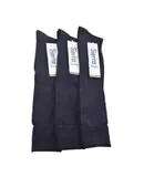 Classic Flat knit Opaque Nylon Knee High Socks 3 Pair Pack