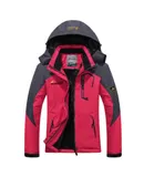 Women's winter coats waterproof ski jackets warm fleece jackets multi-pocket parkas raincoats