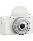 Sony ZV-1F Vlog Camera for Content Creators and Vloggers White