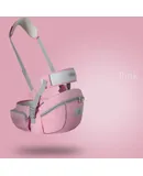 Gabesy Baby Carrier Waist Stool Breathable Lightweight Baby Waist Stool Child Carrier（Pink）