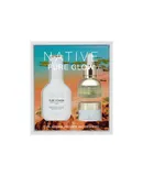 Native Pure Glow Kit by Klara for Women - 3 Pc 1.35 Pure Vitamin Toner and Facial Mist, 0.5oz Vitamin Rich Moisturizer, 0.5oz Luminous Oil Pure Glow