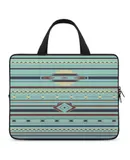 Aztec Geometry Pattern Laptop Bag Women Man 10 12 13 15 17 Inch Office Notebook Travel Computer Handbag Waterproof Bag Notebook Cover