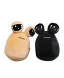 2 Pcs Alien Pou Plush Toy,Cute Pou Stuffed Animal,8.6 Inch Sad Pou Plushie,Children's Day Gift,Birthday Gifts