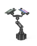 Car cup stand Rotary universal foldable stand cup holder Mobile phone stand double mobile phone double head