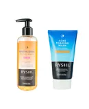 Clear & Radiant Skin Bundle: Acne Foaming Wash + Revitalizing Facial Wash