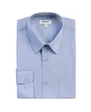Gioberti Kids and Boys Long Sleeve Solid Dress Shirt