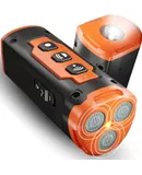 Dog Bark Deterrent Devices w/ 3X Sonic emitters 50ft Range | Professional Dog Training Tool, Anti Bark Device for Dogs |Best Behavior Aid - Barking Silencer Indoor & Outdoor, Rechargeable