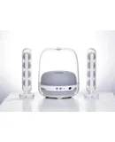Harman Kardon HK SoundSticks 4-2.1 Bluetooth Speaker System with Deep Bass and Inspiring Industrial Design (White)