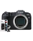 Canon EOS RP Mirrorless Digital Camera Body Black + Vivitar CB E17 Replacement Battery for Canon LP E17 and Vivitar LC E17 Charger
