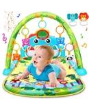 Baby Play Mat Baby Toys Tummy Time Mat Baby Activity Center for Newborn Infant Toys Piano Baby Gym Mat Tummy time Toys Music & Light Baby Boy Girl Gifts for Baby Toys 0-6 6-12 Months, Dinosaur Style