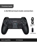 GameSir T3s Bluetooth Wireless Gamepad Switch Game Controller for Nintendo Switch Android Smartphone Apple iPhone and PC-Chicken T3 Grip
