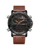 NAVIFORCE NF9134 Quartz Fashion Watch Men Watches Top Brand Luxury Male Clock Business Military Dual Display 30M Waterproof Wrist Watch Relogio Masculino with Gift Box