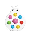 Fidget Popper Sensory Baby Toys for 10+ Months, Montessori Busy Toy for 1 2 3 Year Old Toddlers Push and Popping Bubbles