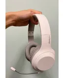 Lenovo thinkplus TH10 Stereo Headphone Bluetooth Earphones Music Headset with Mic for Mobile XiaoMi iPhone Sumsamg Android IOS-Pink（New）