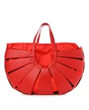 Bottega Veneta The Shell Bag Chili Tomato French Calfskin