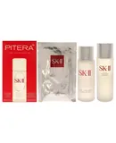 Pitera First Experience Kit by SK-II for Unisex - 3 Pc 2.5oz Facial Treatment Essence , 1oz Facial Treatment Clear Lotion, 1Pc Facial Treatment Mask
