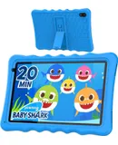 BYYBUO 10 inch Kids Tablet, Android 13 Tablets for Kids,Google Tablet with 4GB RAM &32GB ROM (Light Blue)