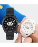 Adidas AOST24568-70BNDL AO Street Project Four | Unisex Monochrome Duo Set | 2 Watches | 50m Water Resistant | 5ATM