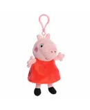 Aurora® Playful Peppa Pig™ 11cm Peppa Pig Pink Clip-On