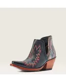 Ariat Women's Dixon Chimayo Western Boot In Cash Black