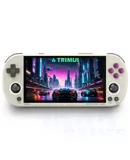TRIMUI Handheld Game Console, Mini Game Player with 6000+ Classical Games and 2.0-Inch IPS Screen, Portable Video Game Console with Rechargeable Battery Gray 64GB-Grey New