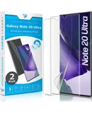 Power Theory Screen Protector Film for Samsung Galaxy Note 20 ULTRA [2-pack] - [Not Glass] Full Cover, Case Friendly, Flexible Anti-Scratch Film