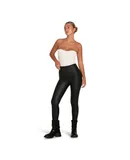 Belle & Bloom Women's City Slicker Coated Legging in Black