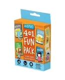 Hoyle 4 in 1 Kids Playing Cards Multi Game Pack, 4 Fun Games in 1 (Ages 3+)