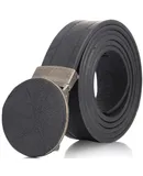 Mio Marino Men's Rivulet Ratchet Casual Belt-Deep Charcoal-Adjustable from 38