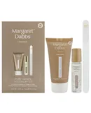 Pure Hands Discovery Kit by Margaret Dabbs for Unisex - 3 Pc 1.52oz Pure Repairing Hand Cream, 0.33oz Pure Cuticle Oil, Crystal Nail File - Small