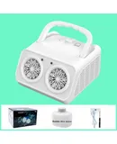 SHCKE Automatic Bubble Machine Upgrade Bubble Blower  -white