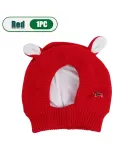 New Autumn and Winter Warm Pet Head Cover Dog Warm Windproof Hat Autumn and Winter Ears Padded Knitted Dog Hat