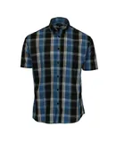 Gioberti Men's Plaid Short Sleeve Shirt