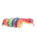 Aurora® Playful Snake 20cm Wrist Wranglers™ Rainbow Dreams Snake™ Rainbow Stuffed Animal