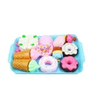 Play Food Sets for Kids Kitchen - Kitchen Accessories for Kids - Toy Food - Pretend Play Plastic Desserts Cake Ice Cream