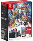 Nintendo Switch Super Smash Bros Ultimate Bundle (Full Game Download + 3 Months Online Membership Included)